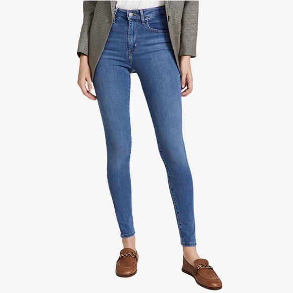 Levi's Denim - Levi’s 721 High-Rise Skinny 60% Cotton Women’s Jeans - 30